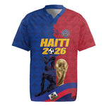 Custom Afro-Haitians Football Rugby Jersey Les Grenadiers 2026 World Football - African Pride