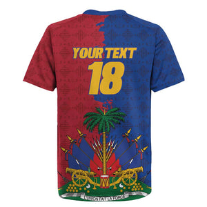Custom Afro-Haitians Football Rugby Jersey Les Grenadiers 2026 World Football - African Pride