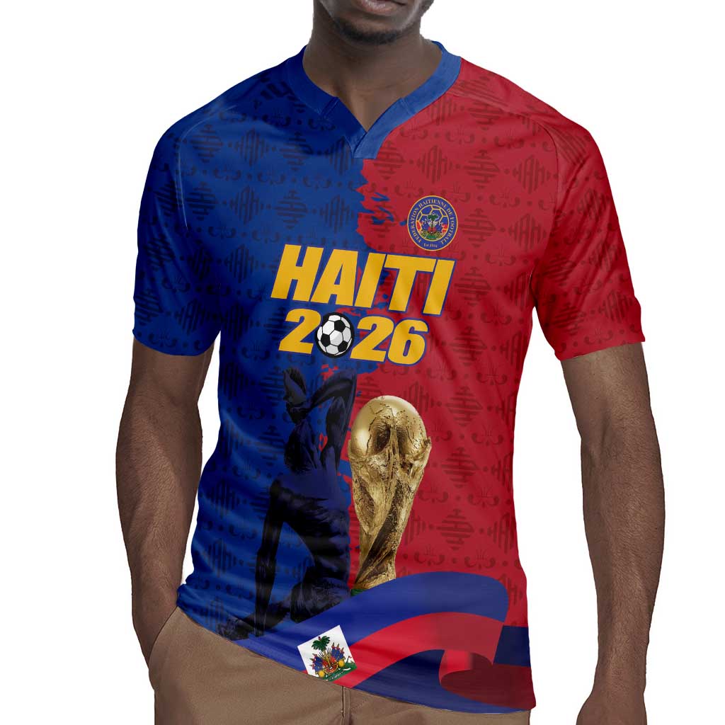 Custom Afro-Haitians Football Rugby Jersey Les Grenadiers 2026 World Football - African Pride