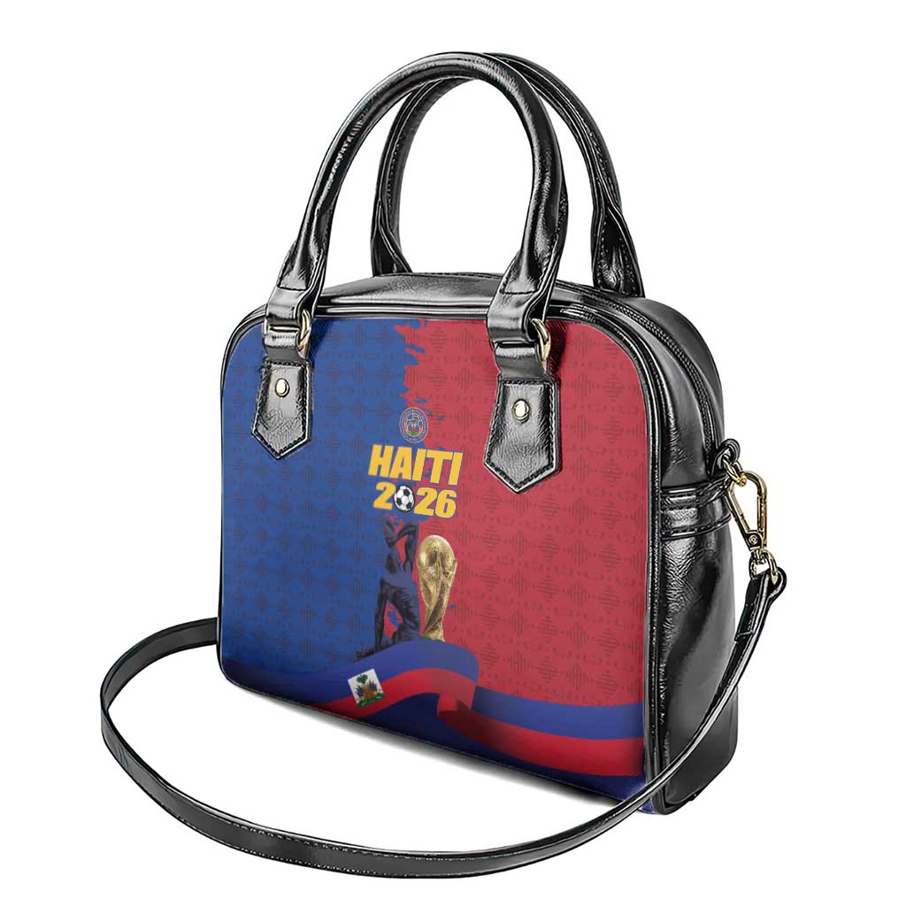 Afro-Haitians Football Shoulder Handbag Les Grenadiers 2026 World Football - African Pride