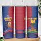 Custom Afro-Haitians Football Skinny Tumbler Les Grenadiers 2026 World Football - African Pride