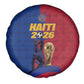 Afro-Haitians Football Spare Tire Cover Les Grenadiers 2026 World Football - African Pride