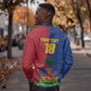 Custom Afro-Haitians Football Sweatshirt Les Grenadiers 2026 World Football - African Pride