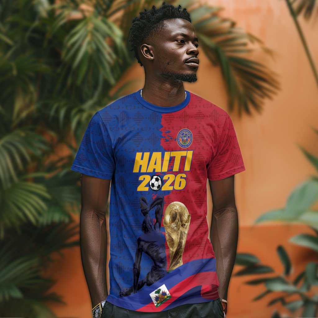 Custom Afro-Haitians Football T shirt Les Grenadiers 2026 World Football - African Pride