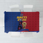 Afro-Haitians Football Tablecloth Les Grenadiers 2026 World Football - African Pride