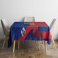 Afro-Haitians Football Tablecloth Les Grenadiers 2026 World Football - African Pride