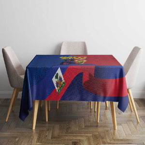 Afro-Haitians Football Tablecloth Les Grenadiers 2026 World Football - African Pride