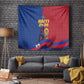 Afro-Haitians Football Tapestry Les Grenadiers 2026 World Football - African Pride