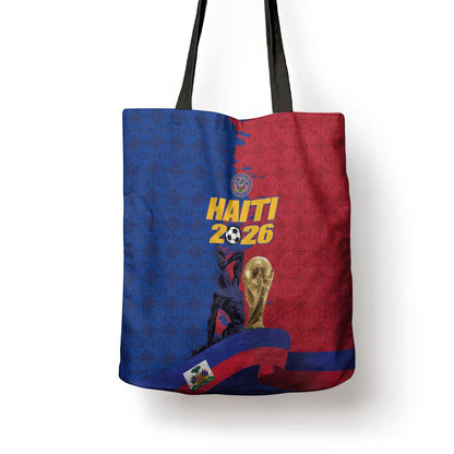 Afro-Haitians Football Tote Bag Les Grenadiers 2026 World Football - African Pride