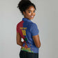 Custom Afro-Haitians Football Women Polo Shirt Les Grenadiers 2026 World Football - African Pride