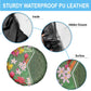 Afro Tropical Flowers Spare Tire Cover Green Version