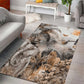 Afro Safari Animals Area Rug