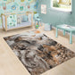Afro Safari Animals Area Rug