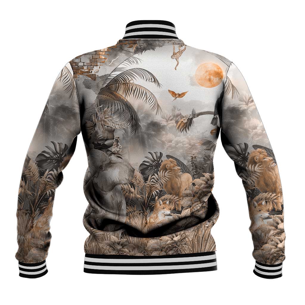 Afro Safari Animals Baseball Jacket LT18