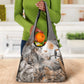 Afro Safari Animals Grocery Bag