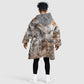 Afro Safari Animals KId Wearable Blanket Hoodie