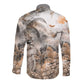Afro Safari Animals Long Sleeve Button Shirt
