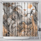 Afro Safari Animals Shower Curtain