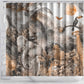 Afro Safari Animals Shower Curtain