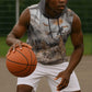 Afro Safari Animals Sleeveless Hoodie - African Pride
