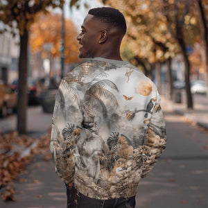 Afro Safari Animals Sweatshirt