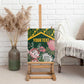 Personalized South Africa With Afro King Protea Canvas Wall Art Kente Patterns