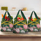 Personalized South Africa With Afro King Protea Grocery Bag Kente Patterns