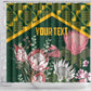 Personalized South Africa With Afro King Protea Shower Curtain Kente Patterns