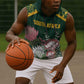 Personalized South Africa With Afro King Protea Sleeveless Hoodie Kente Patterns - African Pride