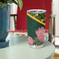 Personalized South Africa With Afro King Protea Tumbler Cup Kente Patterns