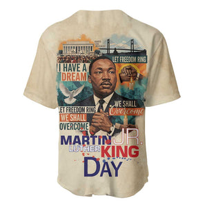 Martin Luther King MLK Baseball Jersey I Have a Dream Vintage Art - African Pride