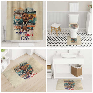 Martin Luther King MLK Bathroom Set I Have a Dream Vintage Art - African Pride