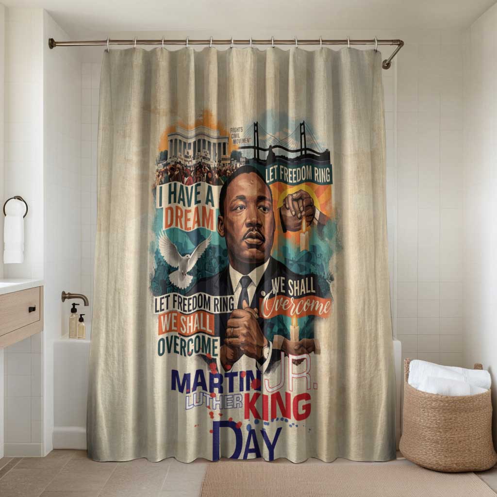 Martin Luther King MLK Bathroom Set I Have a Dream Vintage Art - African Pride