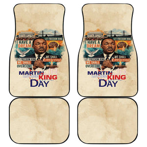 Martin Luther King MLK Car Mats I Have a Dream Vintage Art - African Pride