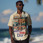 Martin Luther King MLK Hawaiian Shirt I Have a Dream Vintage Art - African Pride