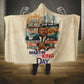 Martin Luther King MLK Hooded Blanket I Have a Dream Vintage Art - African Pride