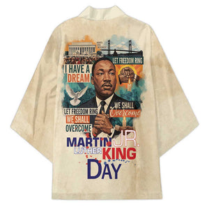 Martin Luther King MLK Kimono I Have a Dream Vintage Art - African Pride