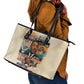 Martin Luther King MLK Leather Tote Bag I Have a Dream Vintage Art - African Pride