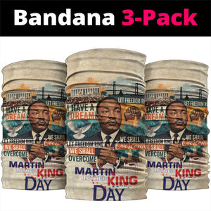 Martin Luther King MLK Neck Gaiter I Have a Dream Vintage Art - African Pride