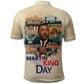 Martin Luther King MLK Polo Shirt I Have a Dream Vintage Art - African Pride