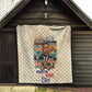 Martin Luther King MLK Quilt I Have a Dream Vintage Art - African Pride