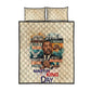Martin Luther King MLK Quilt Bed Set I Have a Dream Vintage Art - African Pride