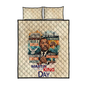 Martin Luther King MLK Quilt Bed Set I Have a Dream Vintage Art - African Pride