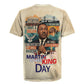 Martin Luther King MLK Rugby Jersey I Have a Dream Vintage Art - African Pride