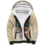 Martin Luther King MLK Sherpa Hoodie I Have a Dream Vintage Art - African Pride