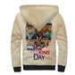 Martin Luther King MLK Sherpa Hoodie I Have a Dream Vintage Art - African Pride