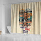 Martin Luther King MLK Shower Curtain I Have a Dream Vintage Art - African Pride