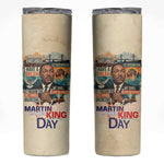 Martin Luther King MLK Skinny Tumbler I Have a Dream Vintage Art - African Pride