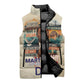 Martin Luther King MLK Sleeveless Puffer Jacket I Have a Dream Vintage Art - African Pride