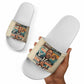 Martin Luther King MLK Slide Sandals I Have a Dream Vintage Art - African Pride